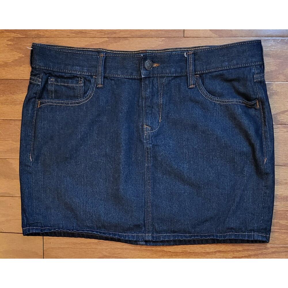 Old Navy Womens Denim Jean Mini Skirt Size 10